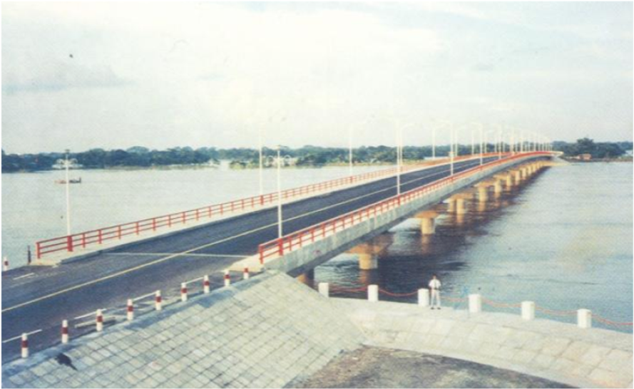 Shambhuganj Highway Bridge in Bangladesh